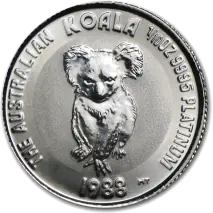1/10 oz Koala | Platinum | mixed years