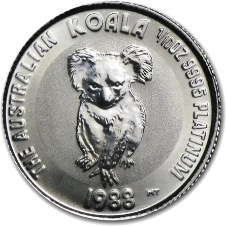 1/10 oz Koala | Platinum | mixed years