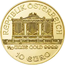 1/10 oz Vienna Philharmonic | Gold | Mixed Years