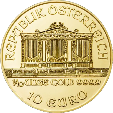 1/10 oz Vienna Philharmonic | Gold | Mixed Years