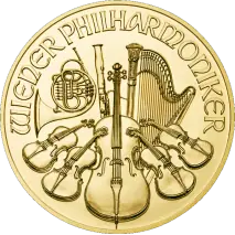 1/10 oz Vienna Philharmonic | Gold | Mixed Years