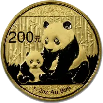 1/2 oz China Panda | Gold | verschiedene Jahrg&auml;nge
