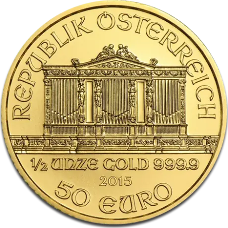1/2 oz Vienna Philharmonic | Gold | Mixed Years | EUR