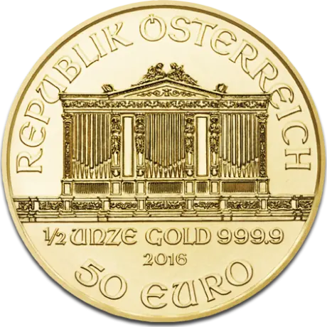 1/2 oz Vienna Philharmonic | Gold | Mixed Years | EUR