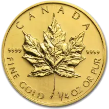 1/4 oz Maple Leaf | Gold | Mixed Years