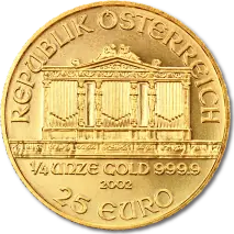 1/4 oz Vienna Philharmonic | Gold | Mixed Years | EUR