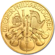 1/4 oz Vienna Philharmonic | Gold | Mixed Years | EUR