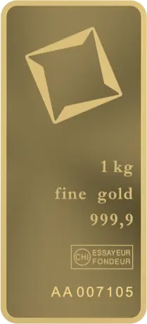 1 Kilo Gold Bar | Valcambi | Minted