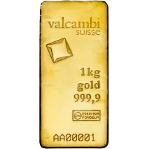 1 Kilo Lingot d'Or | Valcambi