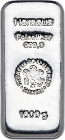 1 Kilo Silver Bar | LBMA