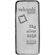 1 Kilo Silberbarren | Valcambi