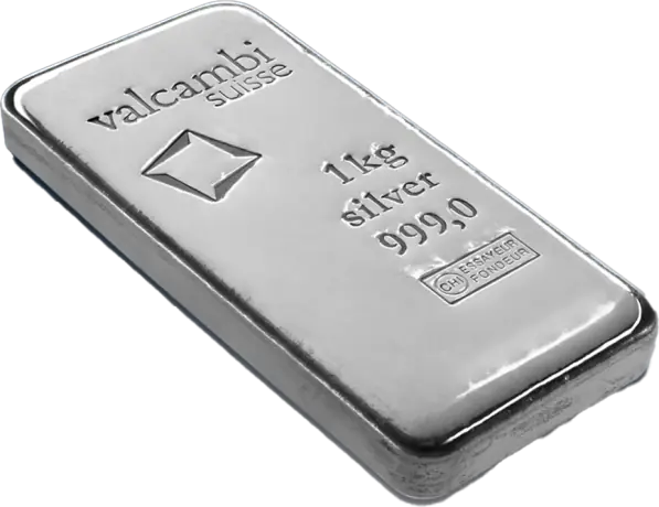1 Kilo Silver Bar | Valcambi