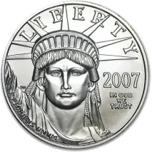 1 oz American Eagle | Platinum | mixed years