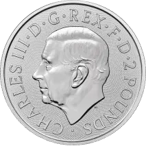 1 oz Britannia Charles III Silver Coin | 2024