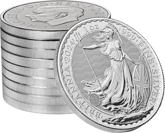 1 oz Britannia Charles III Silver Coin | 2024