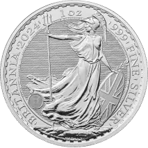 1 oz Britannia Charles III Silver Coin | 2024