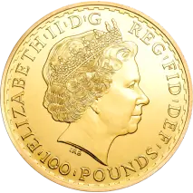 1 oz Britannia | Or | plusieurs ann&eacute;es 999.9