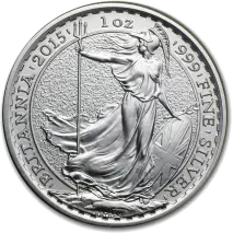 1 oz Britannia | Plata | a&ntilde;os diversos