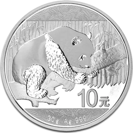 1 oz China Panda Silver Coin (mixed years)