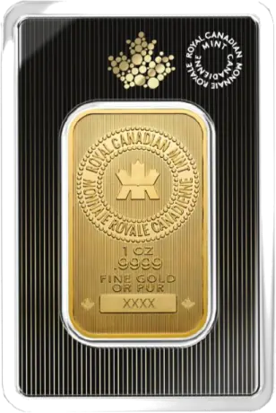 1 oz Gold Bar | Damaged Packaging