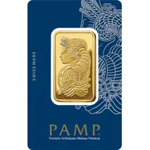 1 oz Gold Bar | PAMP Fortuna