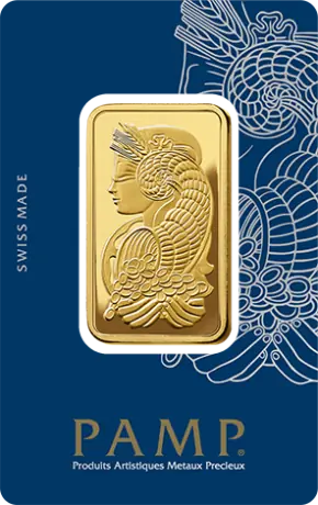 1 oz Gold Bar | PAMP Fortuna