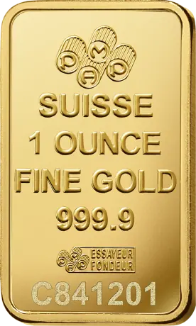 1 oz Gold Bar | PAMP Rose