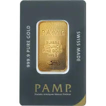 1 oz Gold Bar | PAMP Suisse