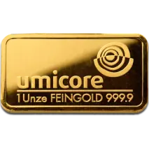 1 oz Gold Bar | Umicore
