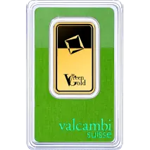 1 oz Gold Bar | Valcambi | Green Gold
