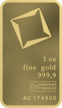 1 oz Lingote de Oro | Valcambi