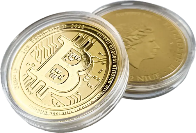 1 oz Bitcoin Oro