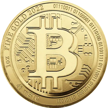 1 oz Bitcoin Oro