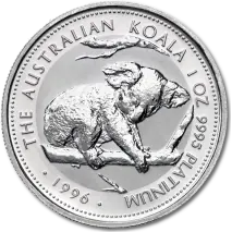 1 oz Koala | Platin | verschiedene Jahrg&auml;nge