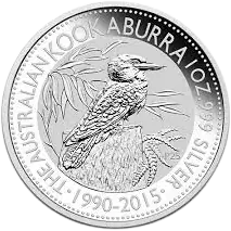 1 oz Kookaburra | Silber | verschiedene Jahrg&auml;nge