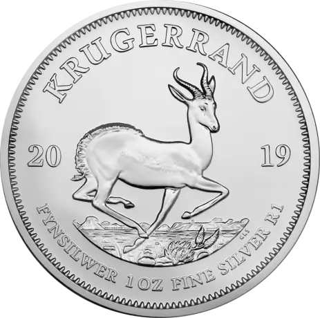 1 oz Krugerrand Silver Coin | Mixed Years