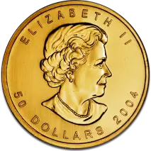 1 oz Maple Leaf | Oro | A&ntilde;os Diversos