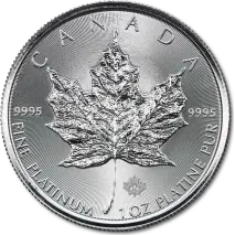 1 oz Maple Leaf Platinum | Mixed Years