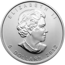 1 oz Maple Leaf Plata | a&ntilde;os diversos