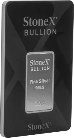 1 oz Lingote de Plata | StoneX Bullion