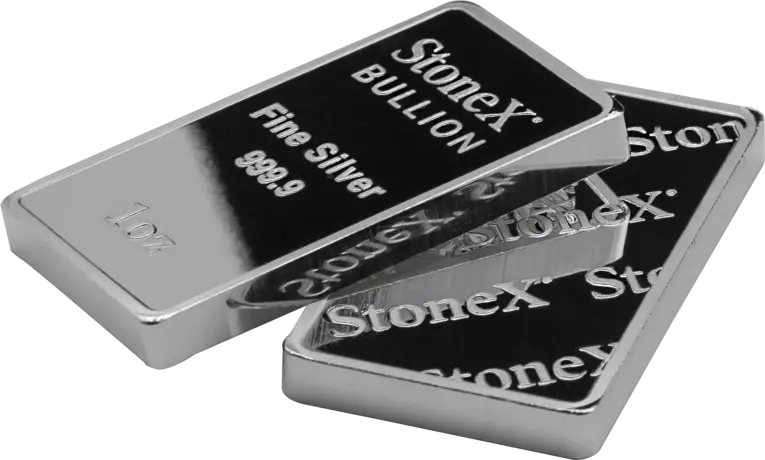 1 oz Lingote de Plata | StoneX Bullion