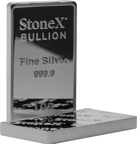 1 oz Lingote de Plata | StoneX Bullion