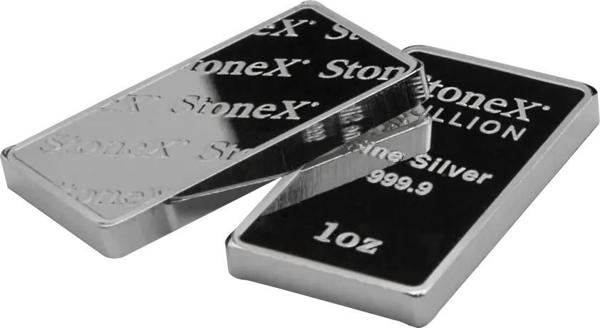 1 oz Lingote de Plata | StoneX Bullion