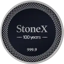 1 oz StoneX 100 Year Silver Round