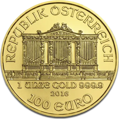 1 oz Vienna Philharmonic | Gold | Mixed Years | EUR