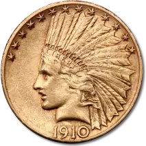 10 Dollar Eagle "Indian Head" | Gold | 1908-1933