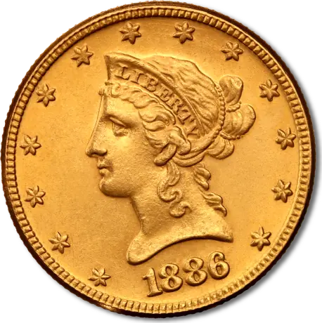 10 Dollar Eagle "Liberty Head" | Gold | 1866-1907