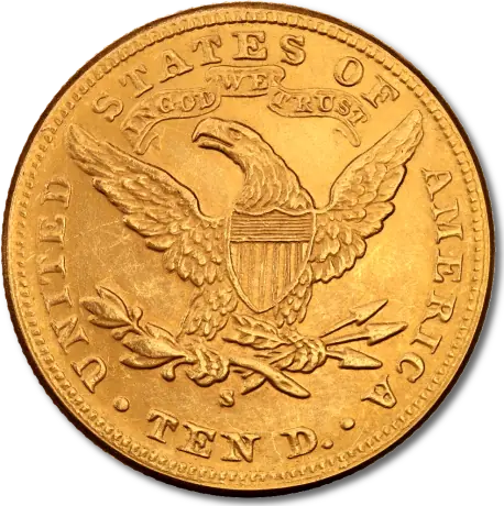 10 Dollar Eagle "Liberty Head" | Gold | 1866-1907