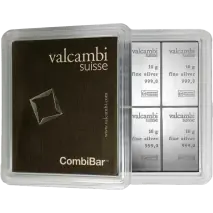 10 x 10g CombiBar&reg; | Silber | Valcambi