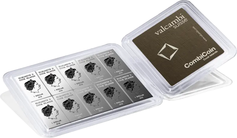 10 x 10g Silver CombiCoin | Valcambi